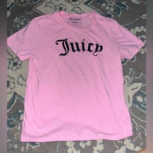 Forever 21 x Juicy Couture Pink Logo T-Shirt